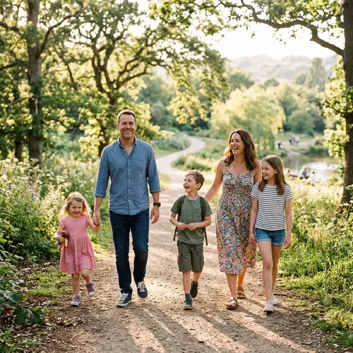 Family with Kids: Happy Family Moments Captured