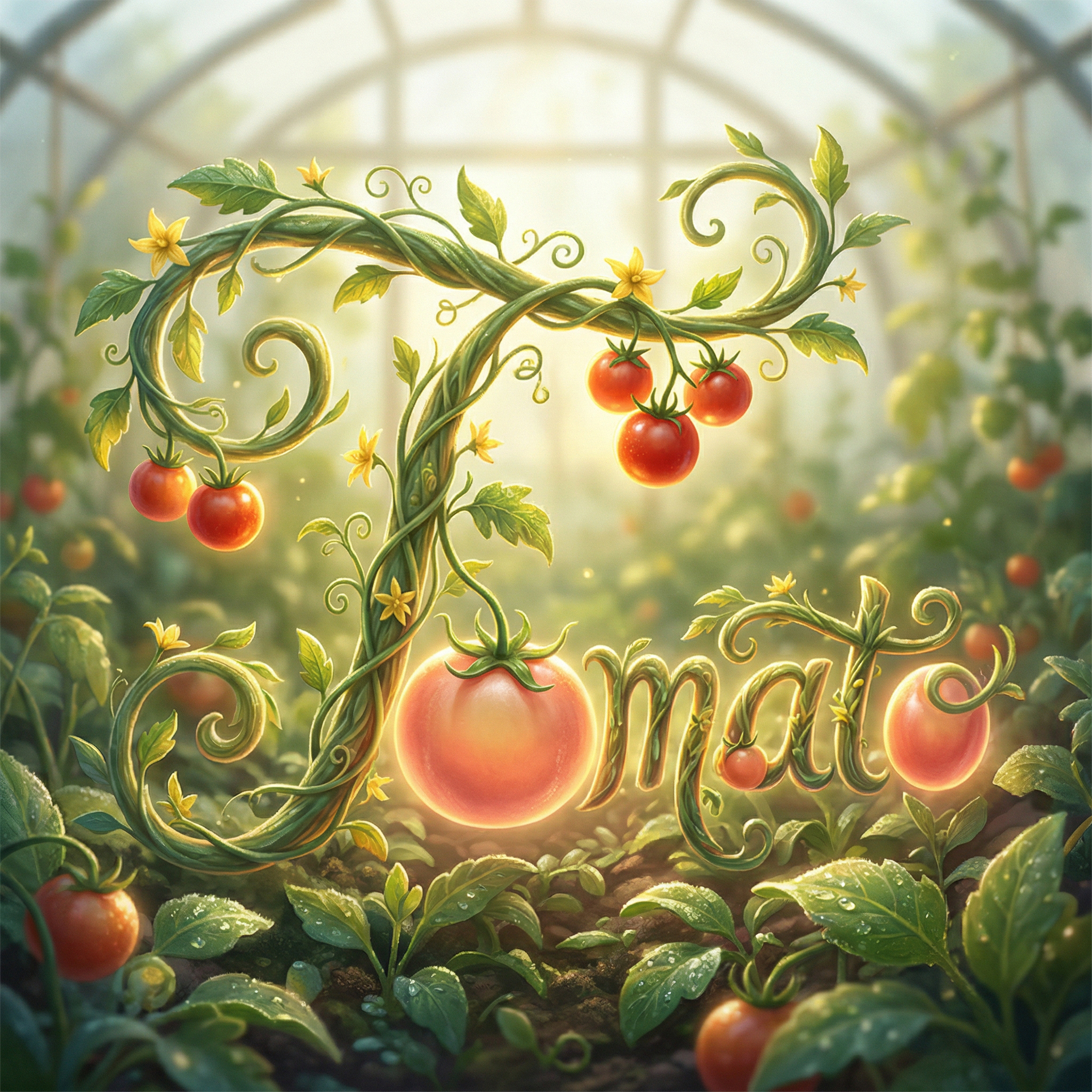 アート・デザイン・音楽 Tomato: Real and Imaginary Flowers Vibrant Tomato Art - Engaging Artistic Interpretation | AI Art