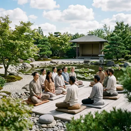 Serene Diverse Zen Group Meditation | Zen Events