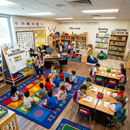 Cozy Kindergarten Classroom Setup Ideas