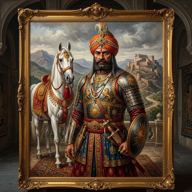 Maharana Pratap: Legend of Valor and Courage in Regal Splendor