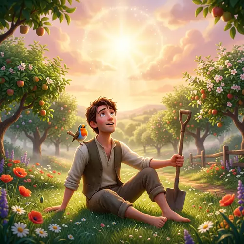 Awakening in a Magical Garden: Tomás' Journey