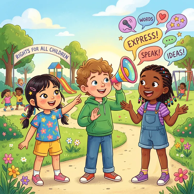 Empower Children: See, Hear, Speak - Their Rights
