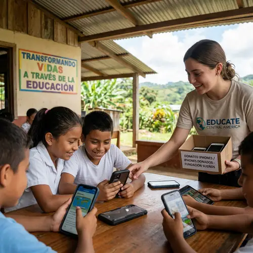 Donate Your iPhone to Help Fulfill Dreams in Central America