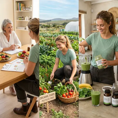 Healthy Lifestyle through Nutrition Consultations & Organic Farming
