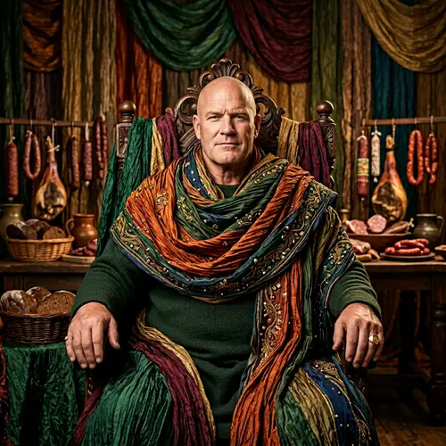 King of Crinkle Scarfs: Opulent Majesty in Modern Fashion