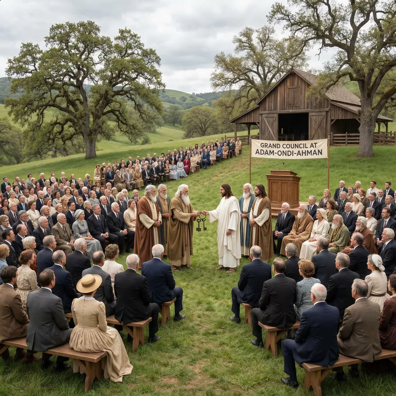 Grand Council at Adam-ondi-Ahman: A Divine Meeting