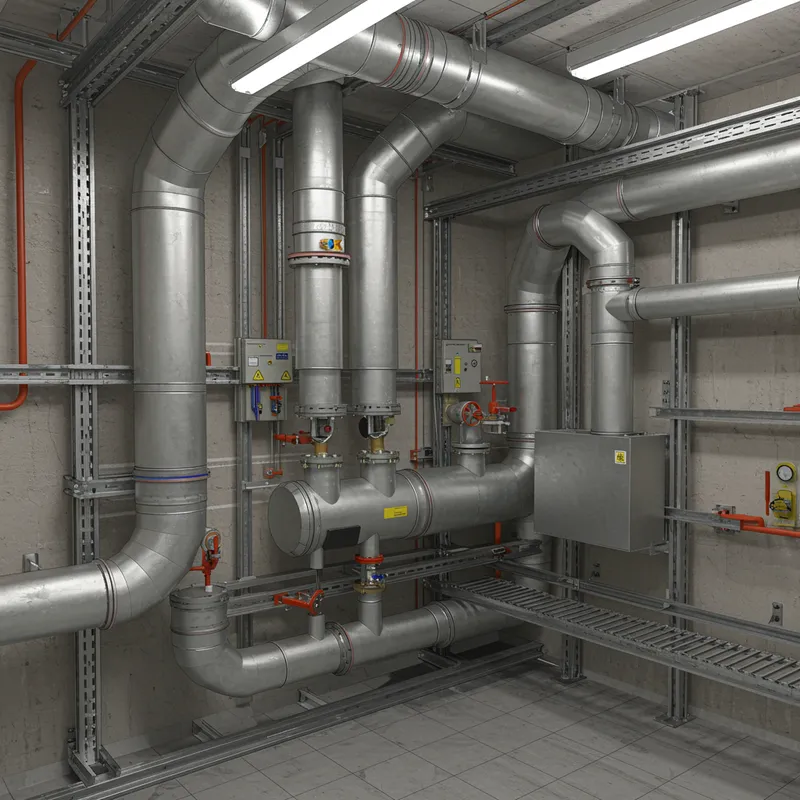 Pipelines and Air Ducts Installation Systems