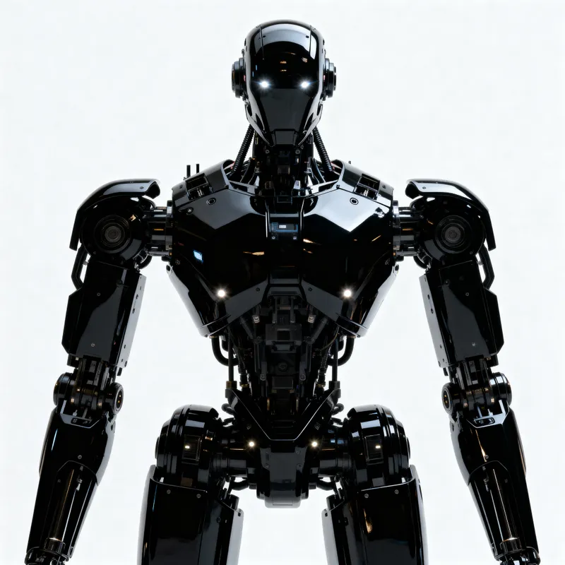 Futuristic Robotic Entity: High Precision Craftsmanship Futuristic Robotic Entity: High Precision Craftsmanship