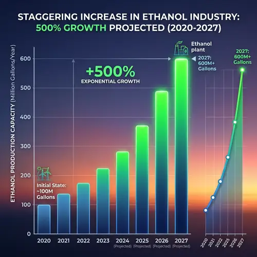 Ethanol Industry Growth: 500% Surge Revealed in Stunning Graph