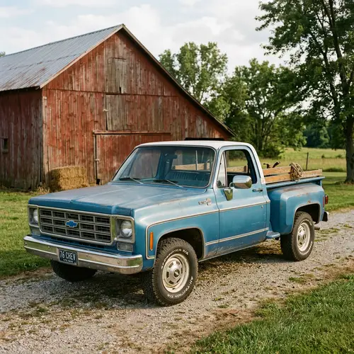 1976 Chevrolet Stepside Truck - Classic Beauty