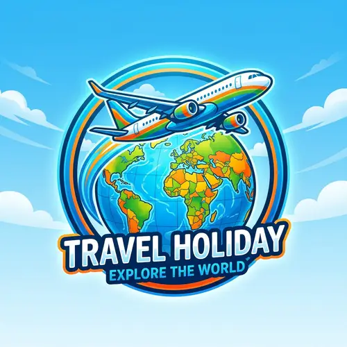 Create a Vibrant Travel Holiday Logo
