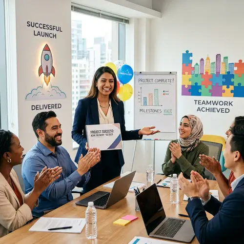 Successful Individual Project Delivery - Celebration of Success