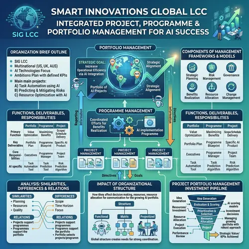 Smart Innovations Global: AI Project, Programme, Portfolio Management