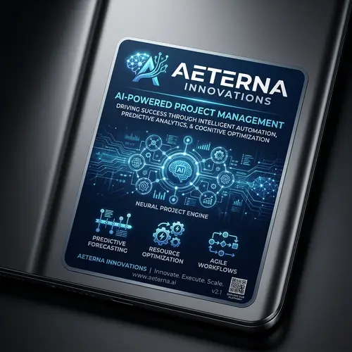 Innovative Label for AI-Based Project Management Company