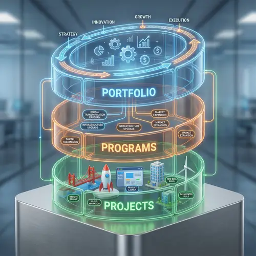 Project Portfolio as Three-Tier Cylinder: Portfolio, Programmes, Projects