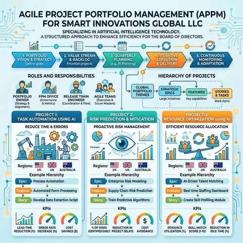 Agile Project Portfolio Management with AI for Smart Innovations Global