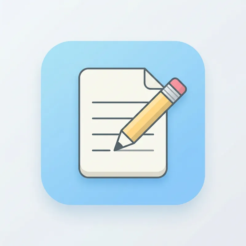 Create a Serene Note-Taking App Icon Create a Serene Note-Taking App Icon