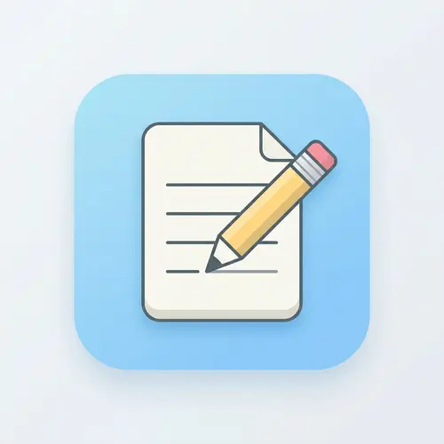 Note-Taking App Icon Design