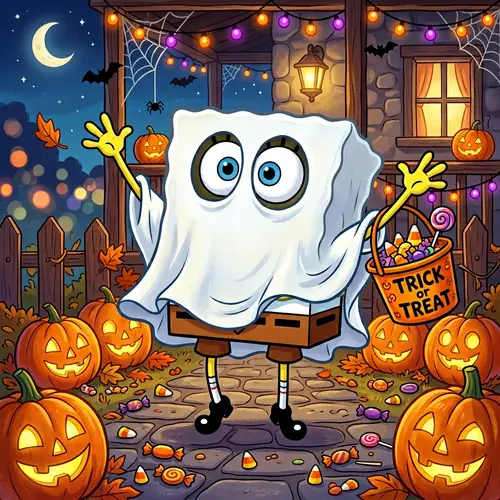 SpongeBob Halloween Costume: Festive & Spooky Character
