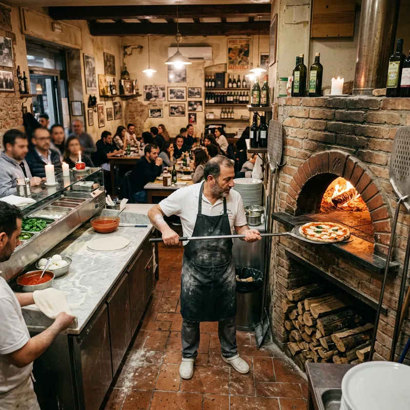 Authentic Pizzeria Background Images