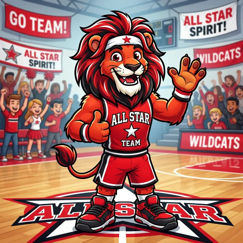 Memorable Cartoon Mascot for Teams and Businesses Memorable Cartoon Mascot for Teams and Businesses