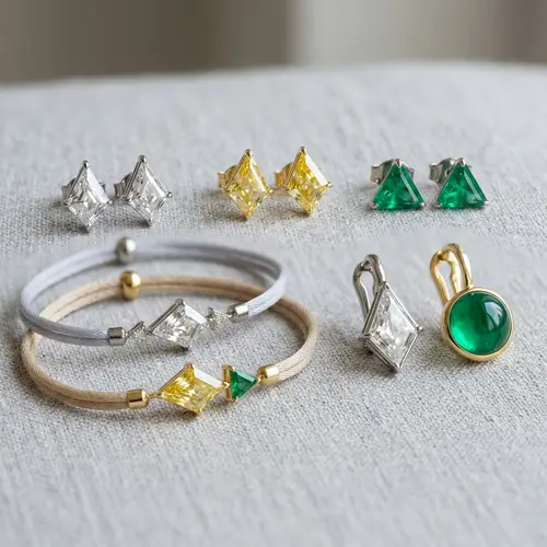 High-End Jewelry Collection with VVS1 Diamonds