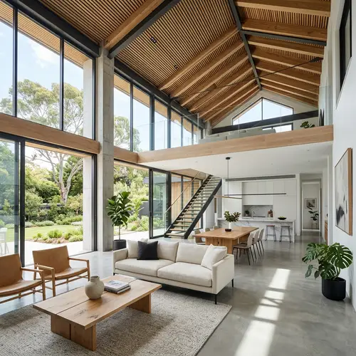 Open Architectural Design Exemplifying Fluidity and Connectivity