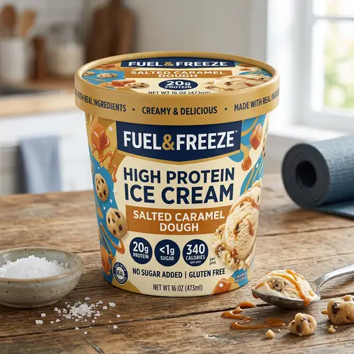 Protein Ice Cream Packaging