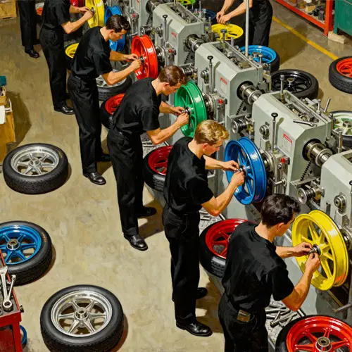 Innovative Workshop: Crafting Colorful Wheels