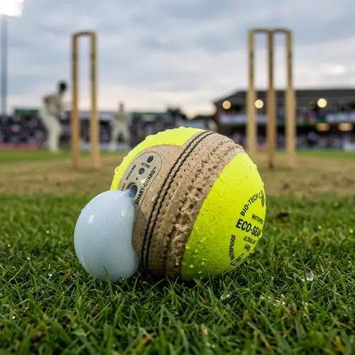 Revolutionary Eco-Friendly Cricket Ball with Safety Features