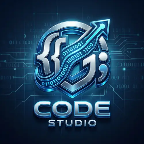 3D Coding Illustration Logo Design