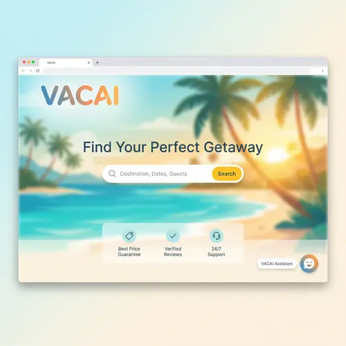VACAI: Your Easy Vacation Booking App