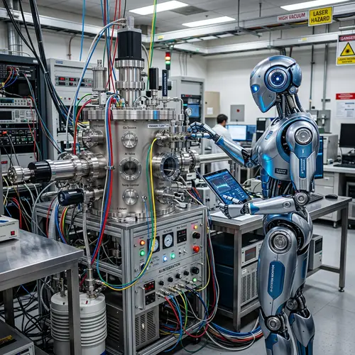 MBE Chamber with AI Robot - Advanced Materials Science Tool