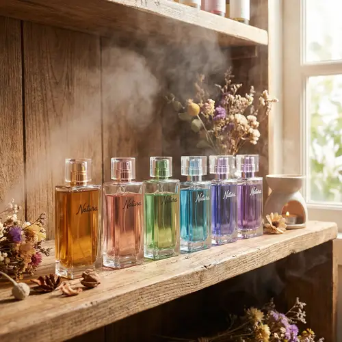 Exquisite Natura Perfumes Collection | Aromas in Glass Bottles