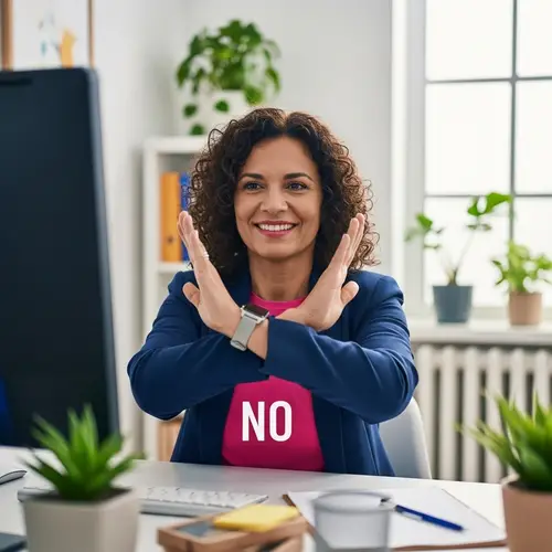 Kind Developer Refusing with a Smile