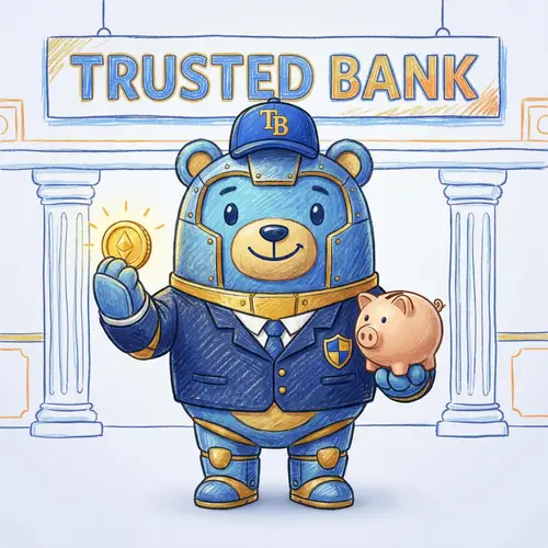 3D Bank Mascot Design: Trust, Reliability & Professionalism