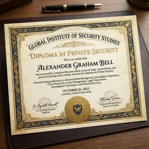 Diplomado de Seguridad Privada Program