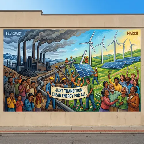 Progressive Energy Transition Mural