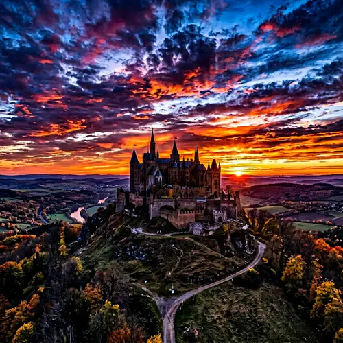 Create a Majestic Castle in an Epic Horizon