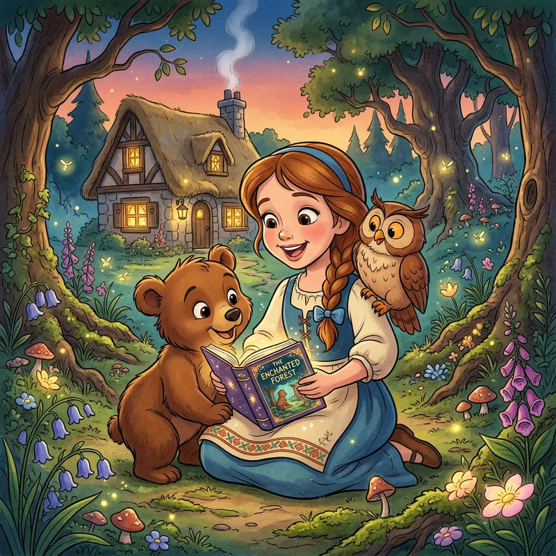 Enchanting Classic Disney Animation Style Enchanting Classic Disney Animation Style