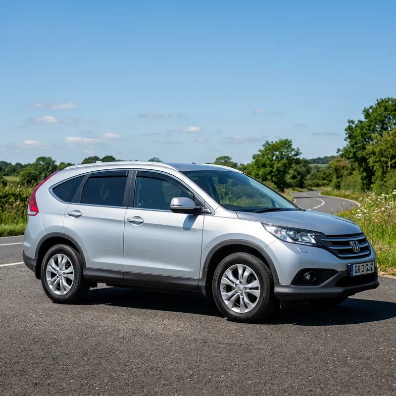 Honda CRV4 in Silver - 4th Generation Model