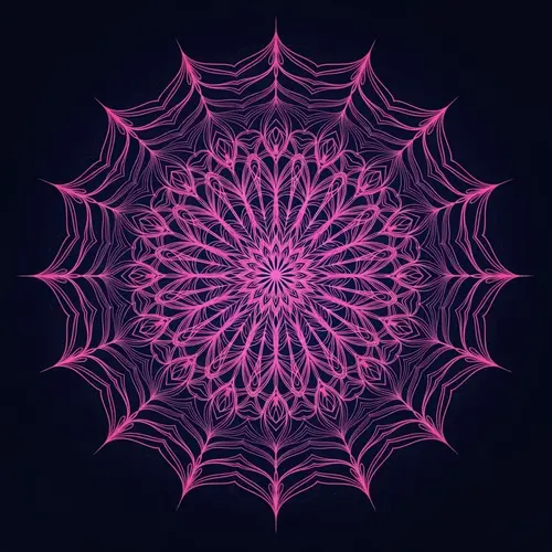 Stunning Pink Mandala Art for Your Space