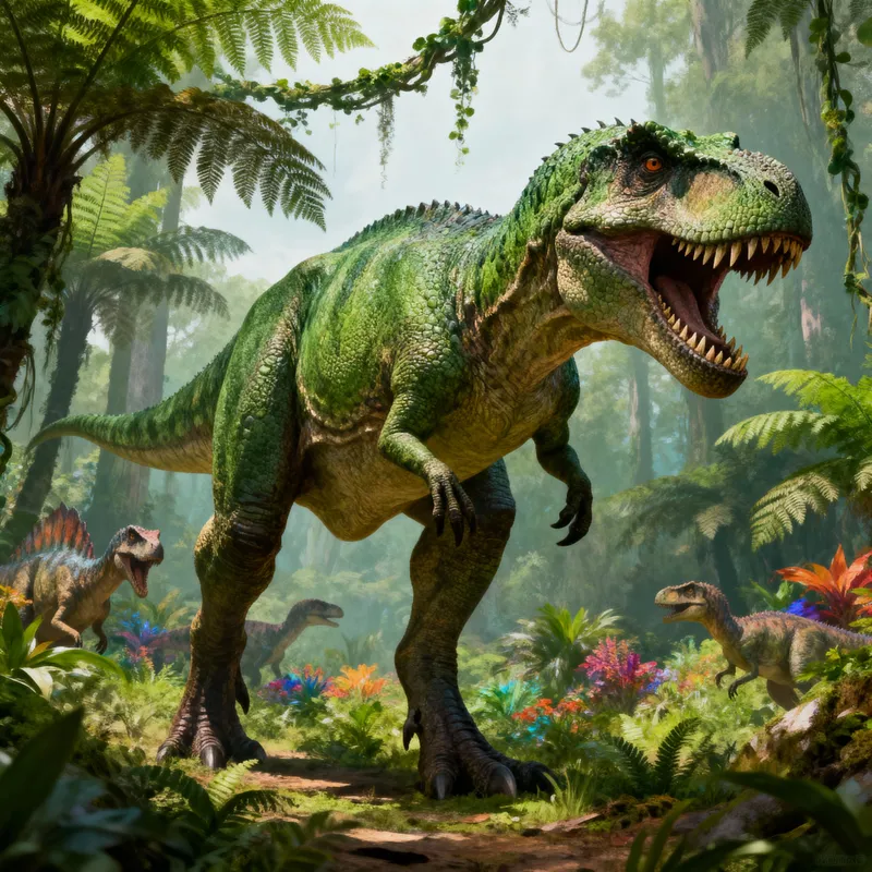 Ferocious Dinosaurs of Prehistoric Era