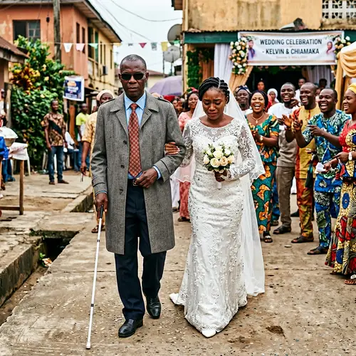 Blinded Joy: A Unique Wedding Story