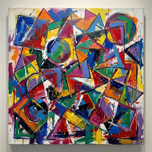 Abstract Expressionism Art & Literary Modernism Works