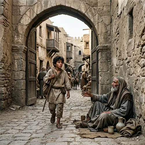 Ancient City Welcomes Young Servant in Time of Ignorance