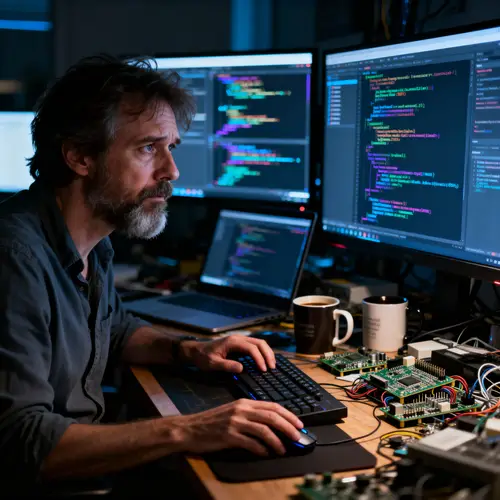 Overworked Software Engineer: A Digital Struggle