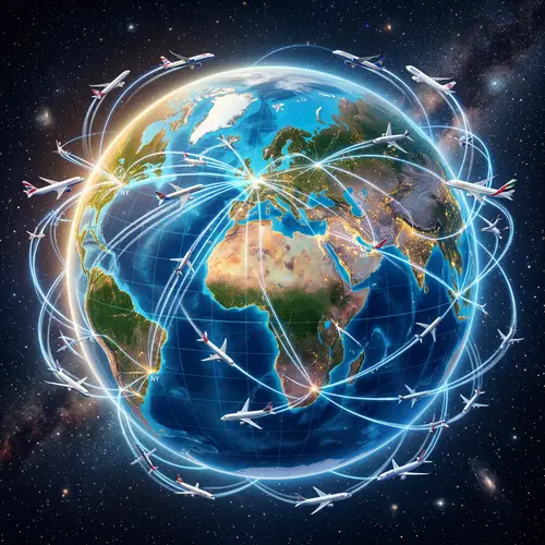 International Flights | Airplanes Around The Globe