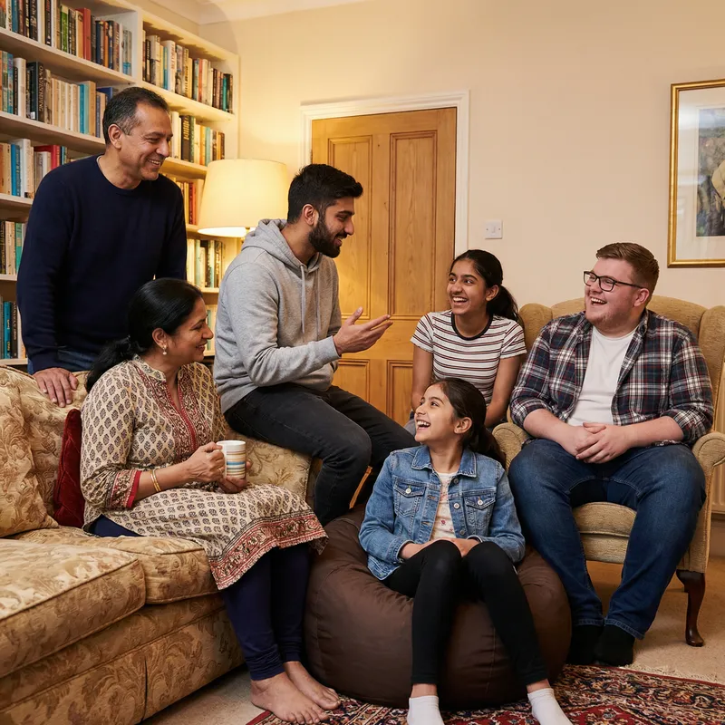 Heartwarming Garcia Family Gathering: Manolo, Sonia, Carlos, Irene, Maria & Noel Heartwarming Garcia Family Gathering: Manolo, Sonia, Carlos, Irene, Maria & Noel